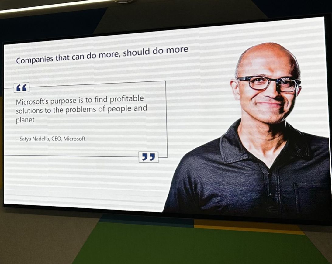 Presenting the road ahead at Microsoft Reactor London