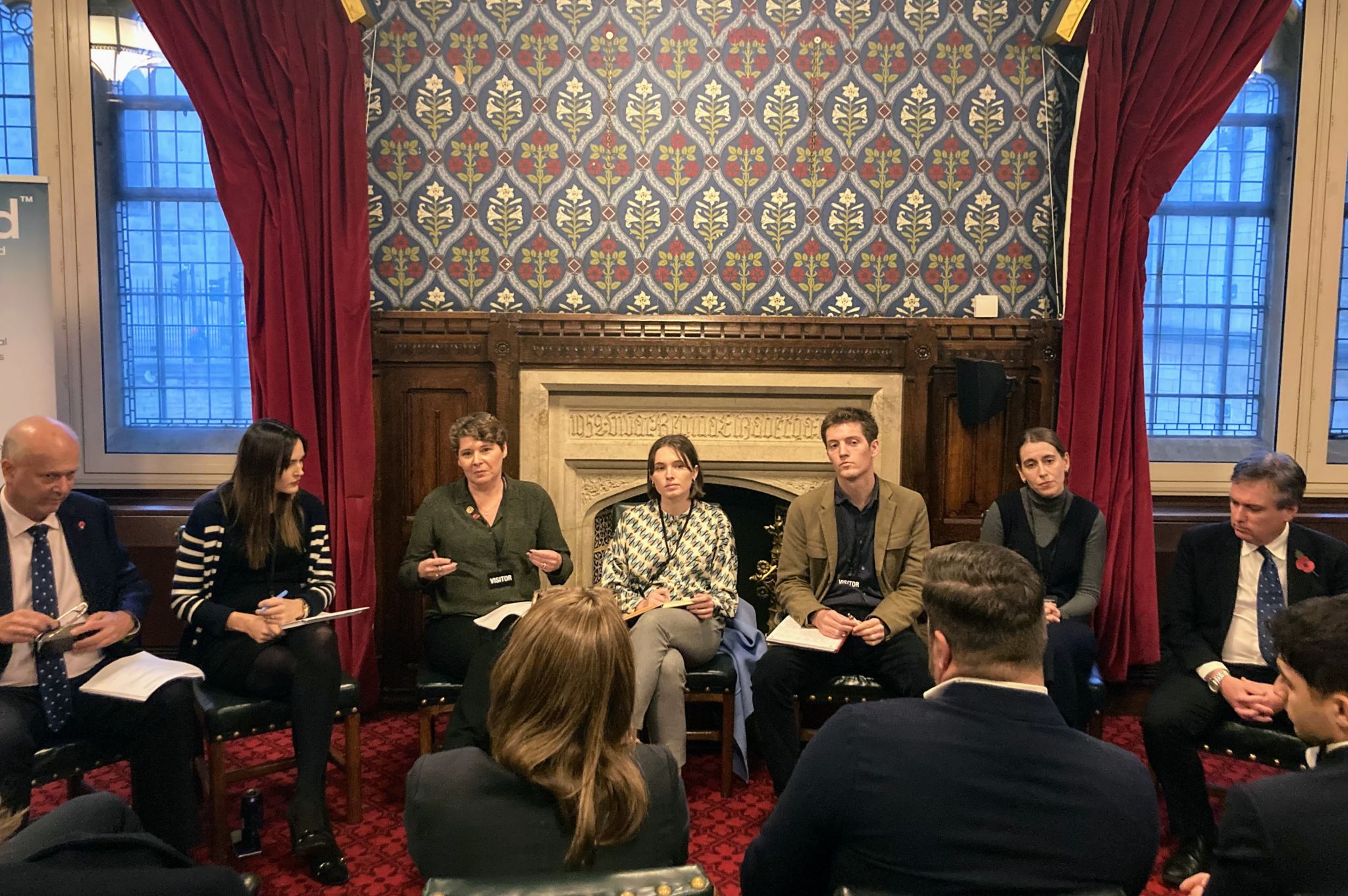 Panel discussion inside the Houses of Parliament, Reewild